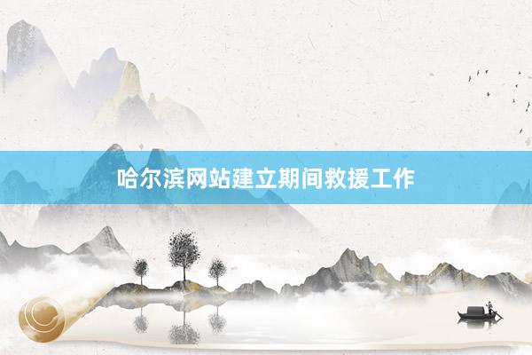 哈尔滨网站建立期间救援工作